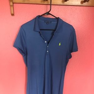 Blue Ralph Lauren Summer Shift Dress